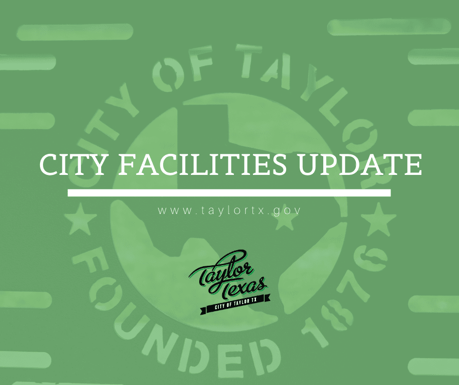 City Facilities Update Graphic