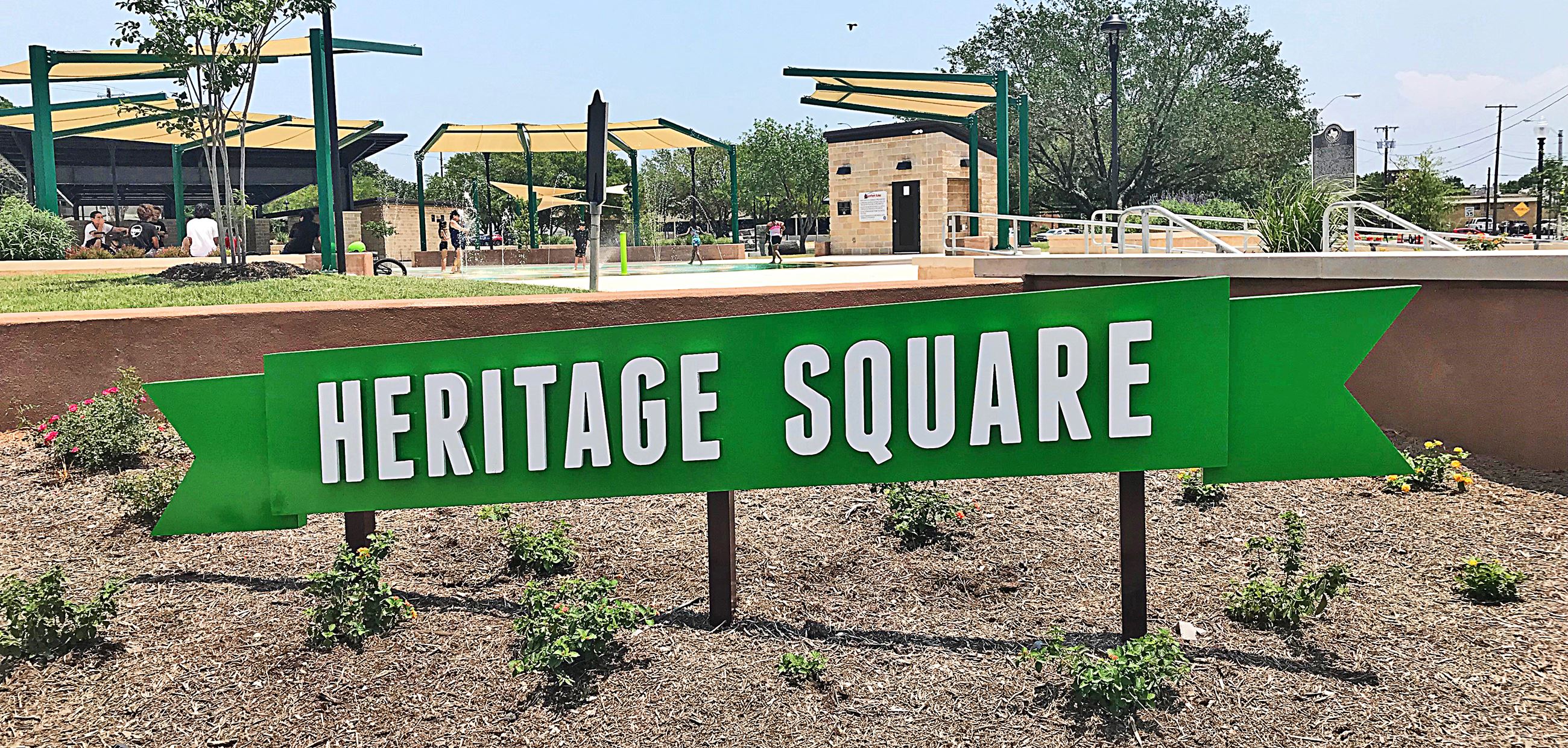 Heritage Square Sign