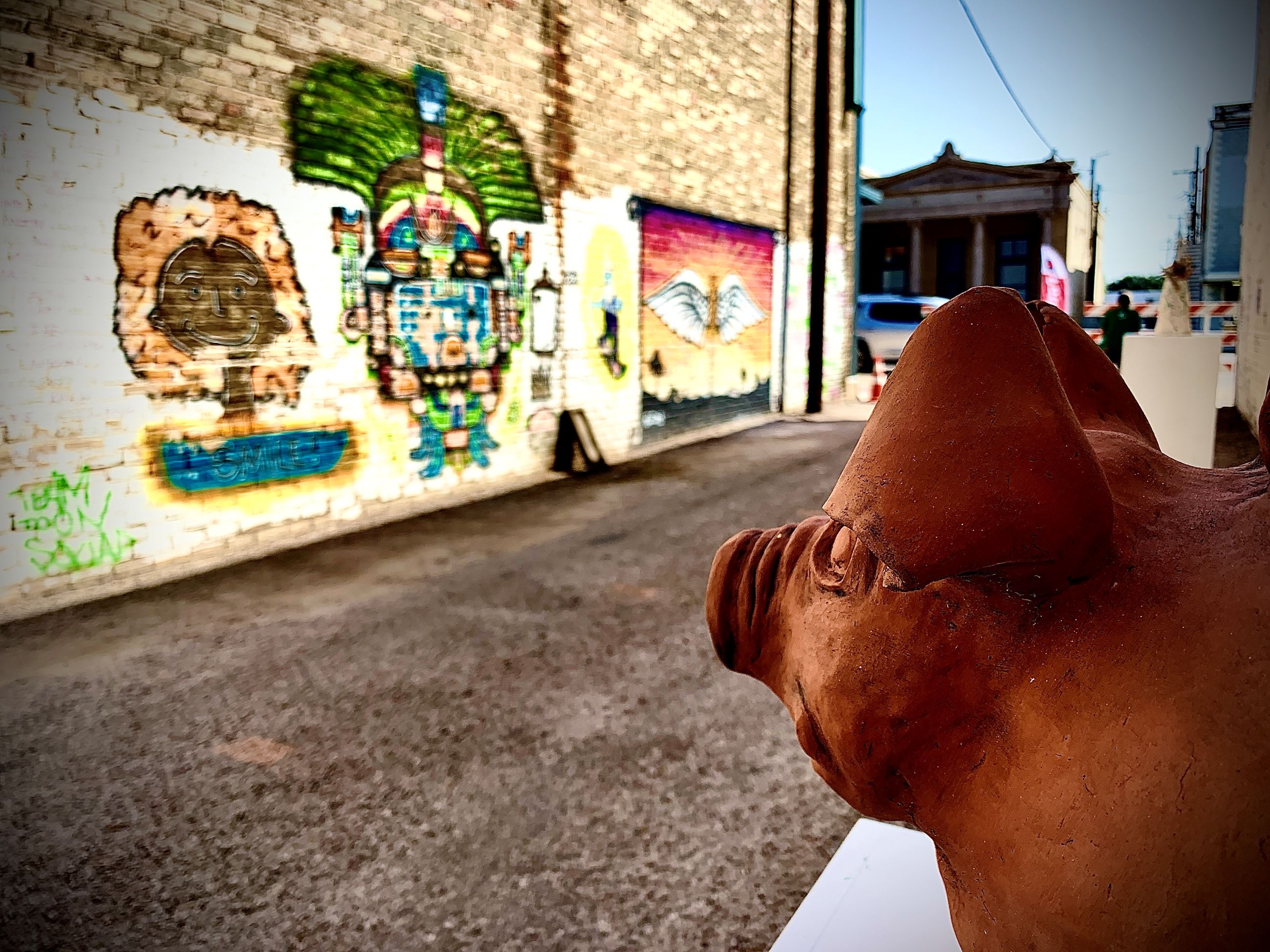 Potters Alley in Downtown Taylor