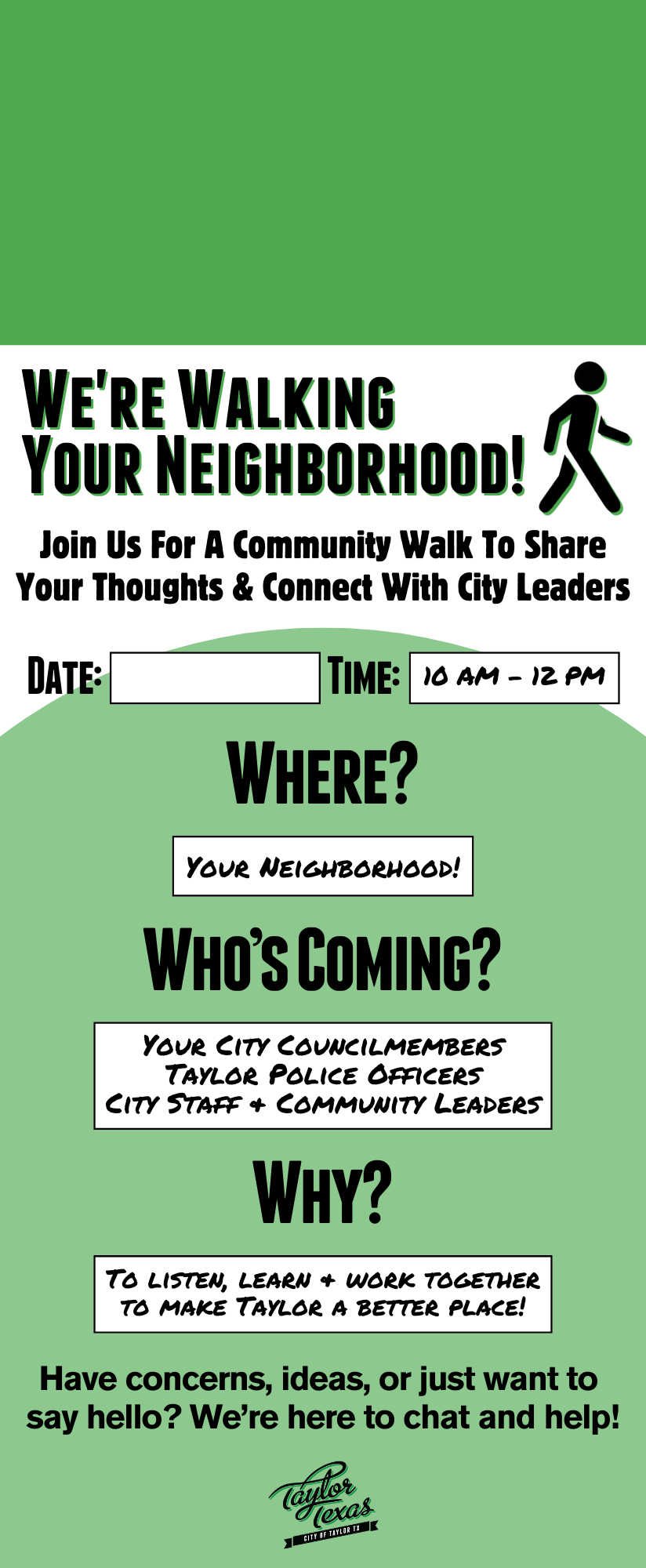 Taylor on Foot Door Hanger Side 1