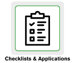 Checklists and Applications Button