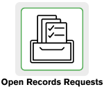 Open Records Requests Button